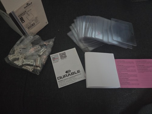 Durable namensschilder mit - durable,