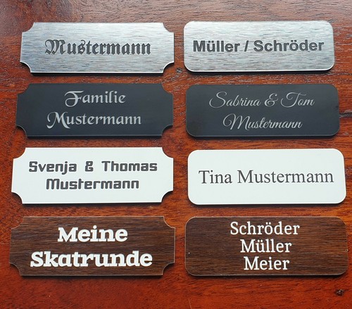 Briefkastenschild