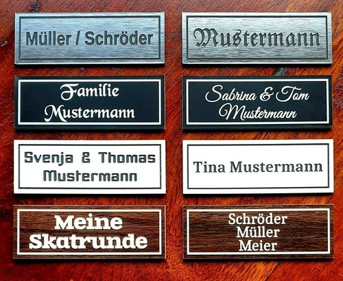 Klingelschild