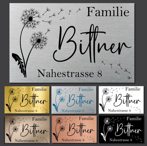 Türschild klingelschild - türschild,