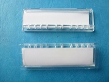 10 Namensschilder 67 x 22 mm