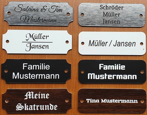 Briefkastenschild