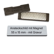 Namensschild, Ansteckschild