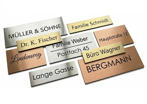 Briefkastenschild