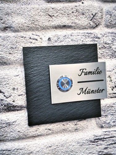 Klingelschild namensschild aus - namensschild,