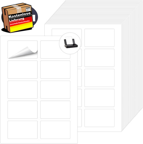 Selbstklebende namensetiketten - selbstklebende,