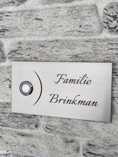 Klingelschild namensschild aus - namensschild,