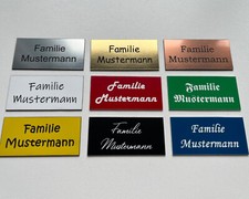 Briefkastenschild