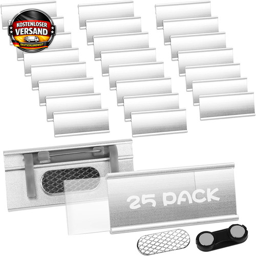 Stück namensschilder für - 25,