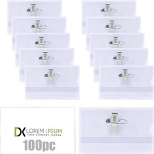 Kunststoff Namensschilder 100