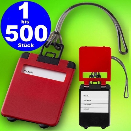 500 x kofferschild - 500,