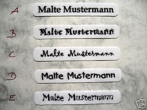 102 wäscheschilder - 102,