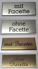 Türschild Klingelschild