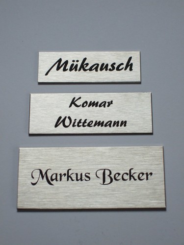 Türschild namensschild - türschild,,