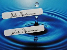 Liebevoll beschriftete