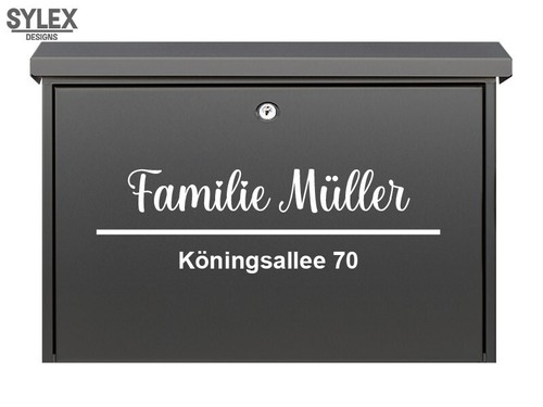 Briefkasten aufkleber - briefkasten,