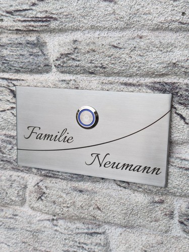Klingelschild namensschild aus - namensschild,