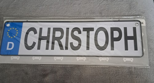 Namensschild christoph - namensschild,