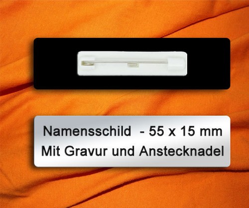 Namensschild ansteckschild - namensschild,,