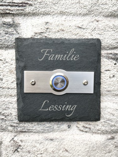Klingelschild namensschild aus - namensschild,